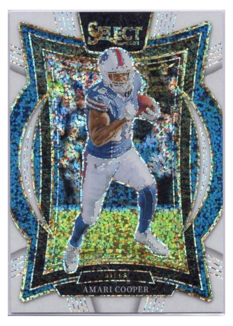 2024 Panini Select Base Set Amari Cooper White Sparkle Prizm #5 card