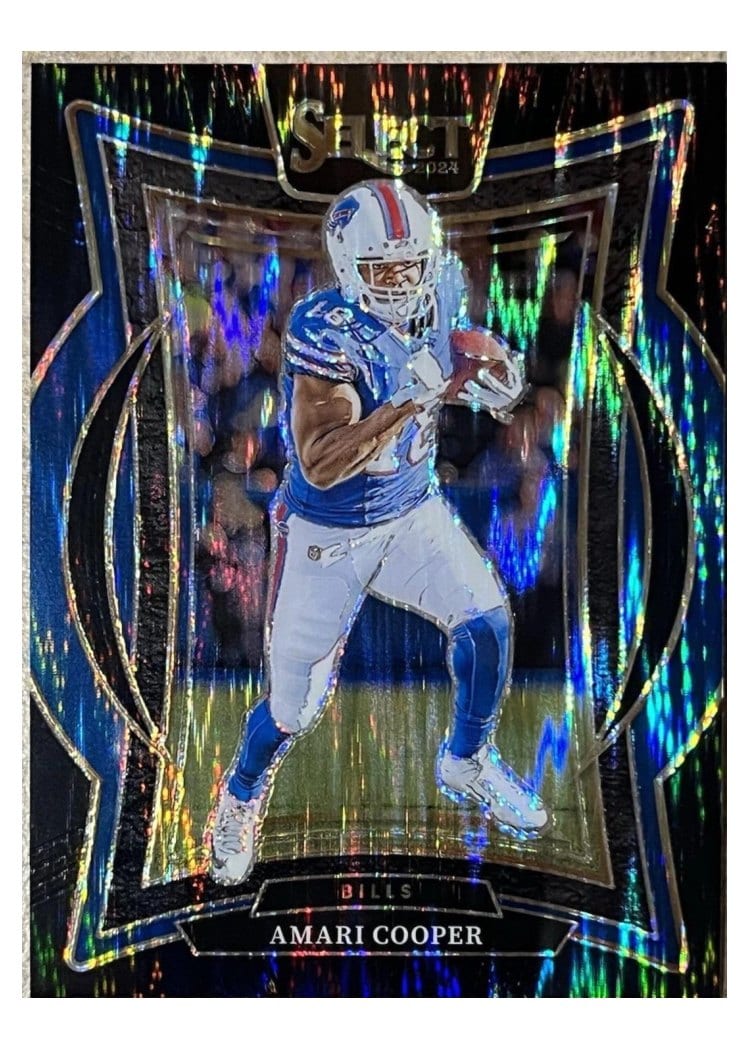 2024 Panini Select Base Set Amari Cooper Black Prizm #5 card