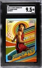 2023-24 Topps Chrome OTE Superfly Amari Evans #SF-5 card