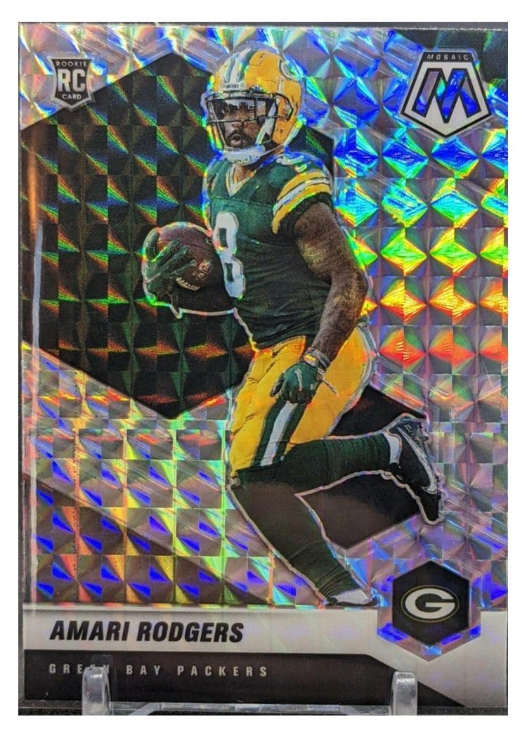 2021 Panini Mosaic Base Set Amari Rodgers #388 card