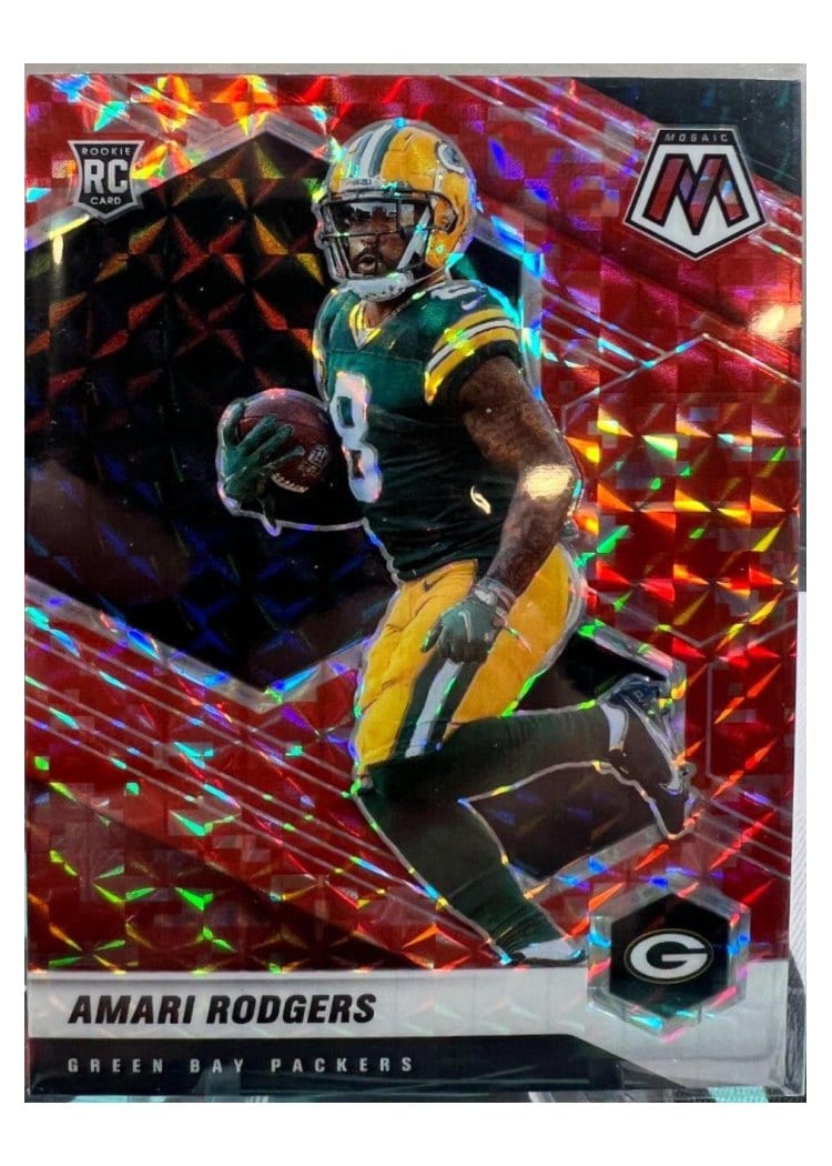 2021 Panini Mosaic Base Set Amari Rodgers #388 card