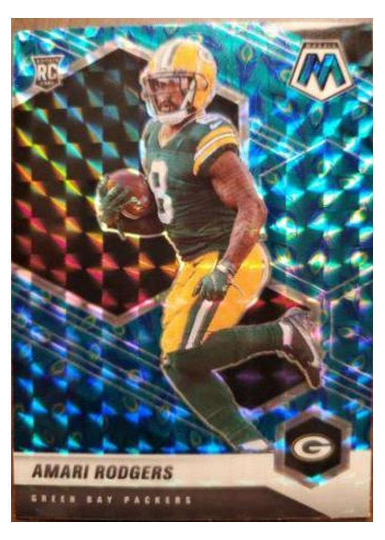2021 Panini Mosaic Base Set Amari Rodgers #388 card