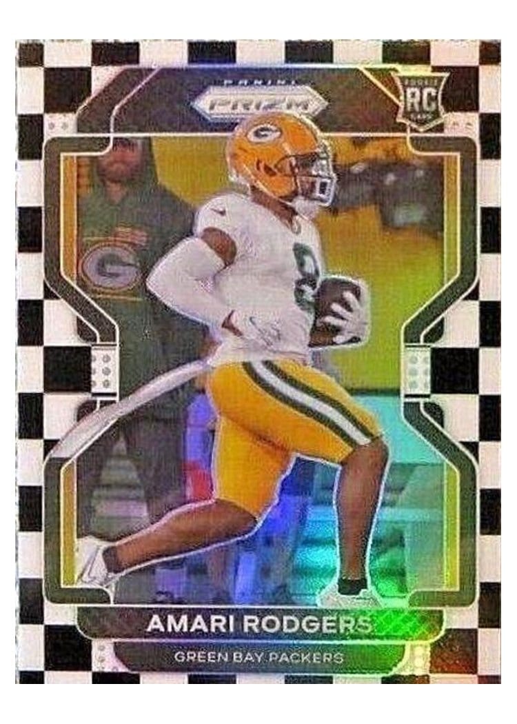 2021 Panini Prizm Base Set Amari Rodgers #405 card