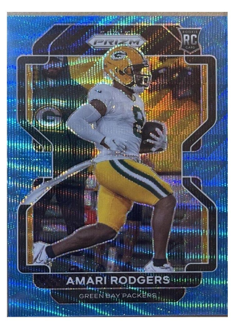 2021 Panini Prizm Base Set Amari Rodgers #405 card