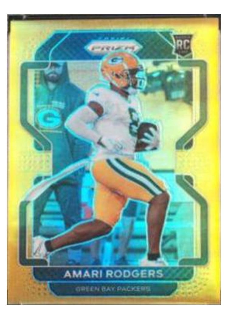 2021 Panini Prizm Base Set Amari Rodgers #405 card