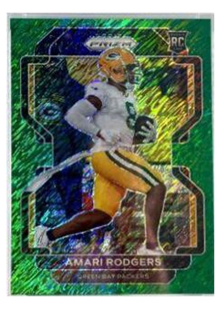 2021 Panini Prizm Base Set Amari Rodgers #405 card