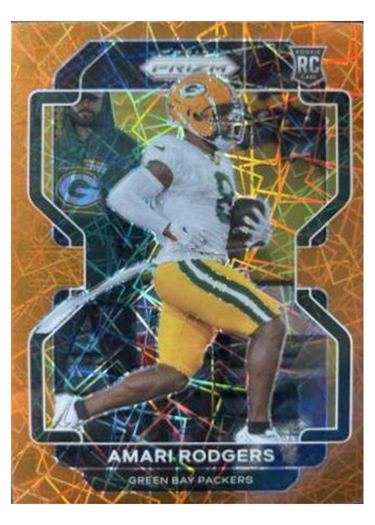 2021 Panini Prizm Base Set Amari Rodgers #405 card