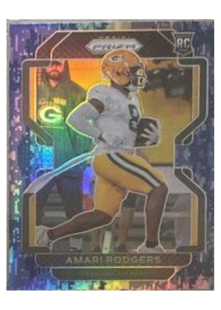 2021 Panini Prizm Base Set Amari Rodgers #405 card