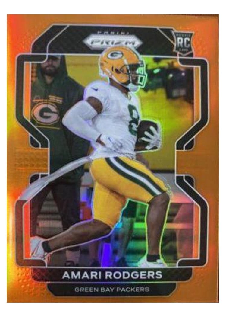 2021 Panini Prizm Base Set Amari Rodgers #405 card