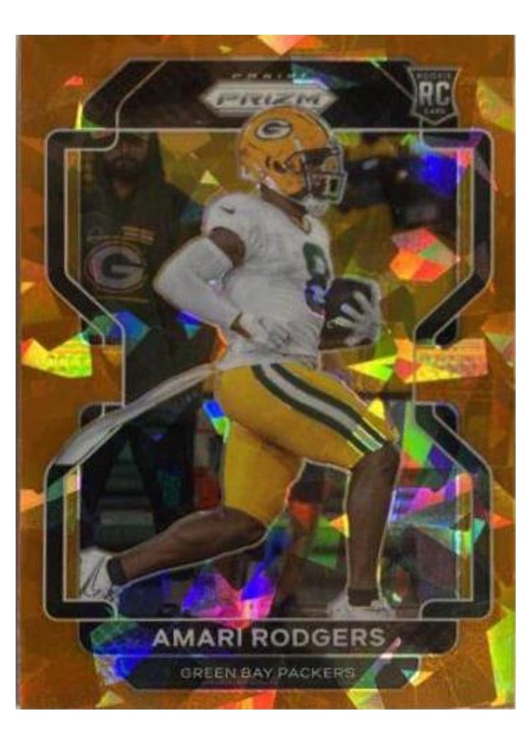 2021 Panini Prizm Base Set Amari Rodgers #405 card