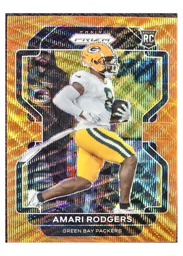 2021 Panini Prizm Base Set Amari Rodgers #405 card