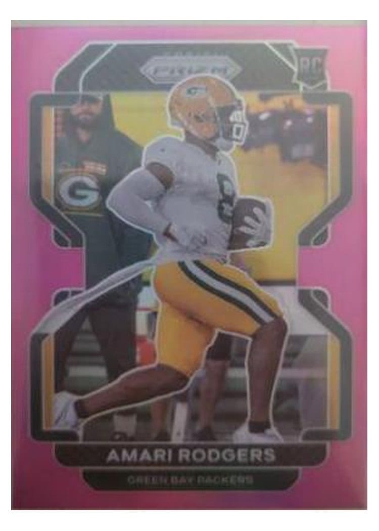 2021 Panini Prizm Base Set Amari Rodgers #405 card