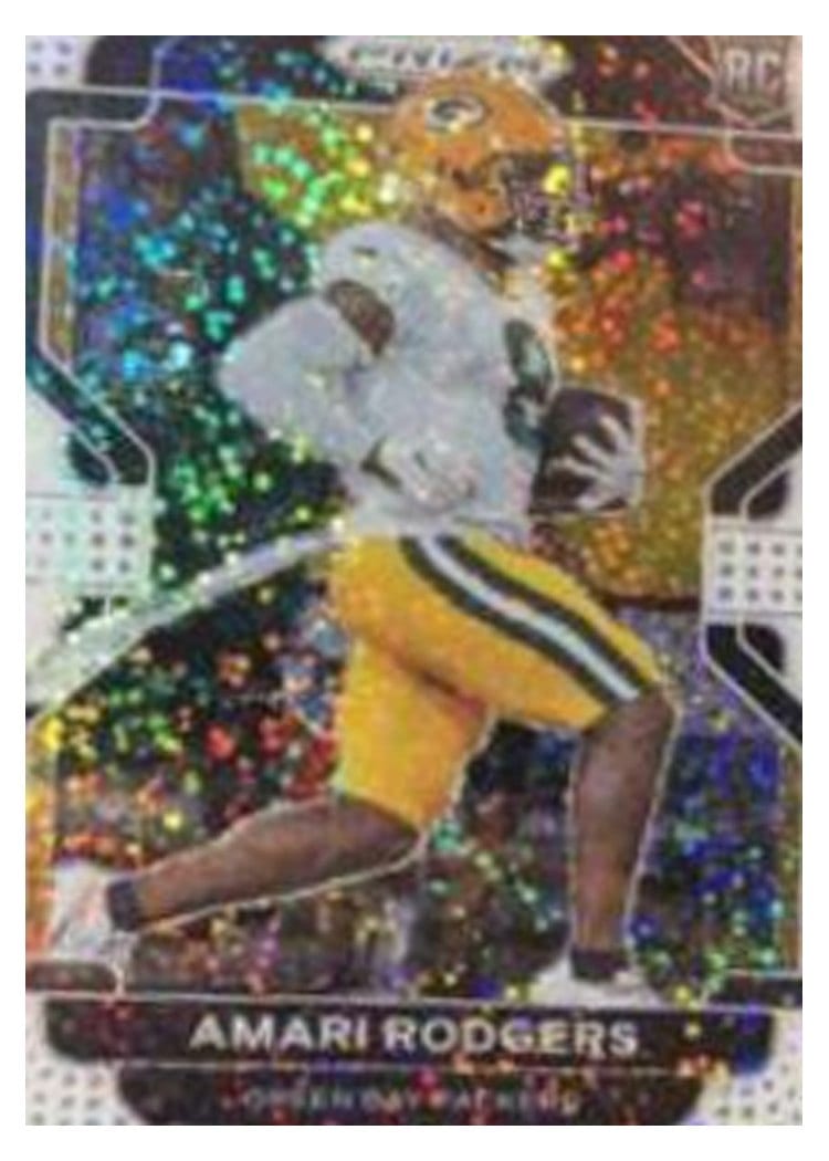 2021 Panini Prizm Base Set Amari Rodgers #405 card