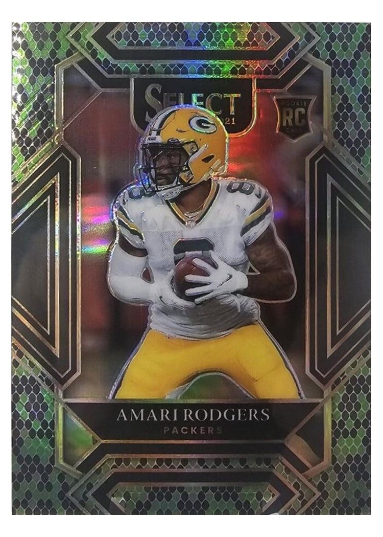 2021 Panini Select Base Set Amari Rodgers #292 card