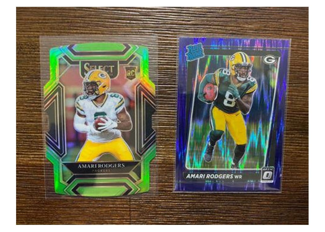 2021 Panini Select Base Set Amari Rodgers #292 card