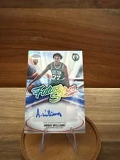 2025-26 Topps Cosmic Chrome Singularity Signatures Amari Williams #SS-AW card