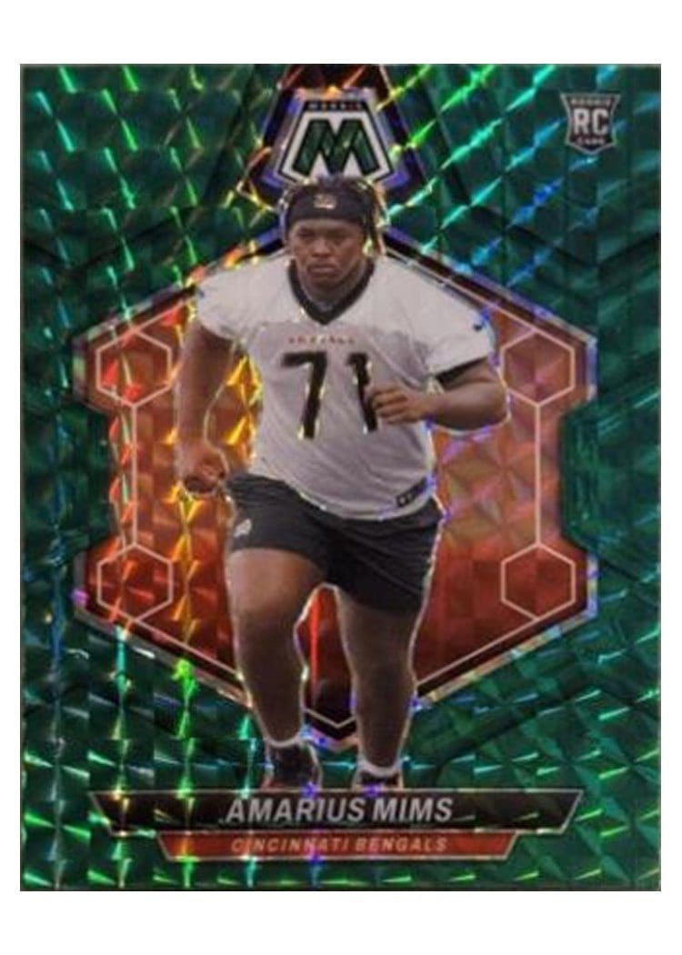 2024 Panini Mosaic Base Set Amarius Mims Green #318 card