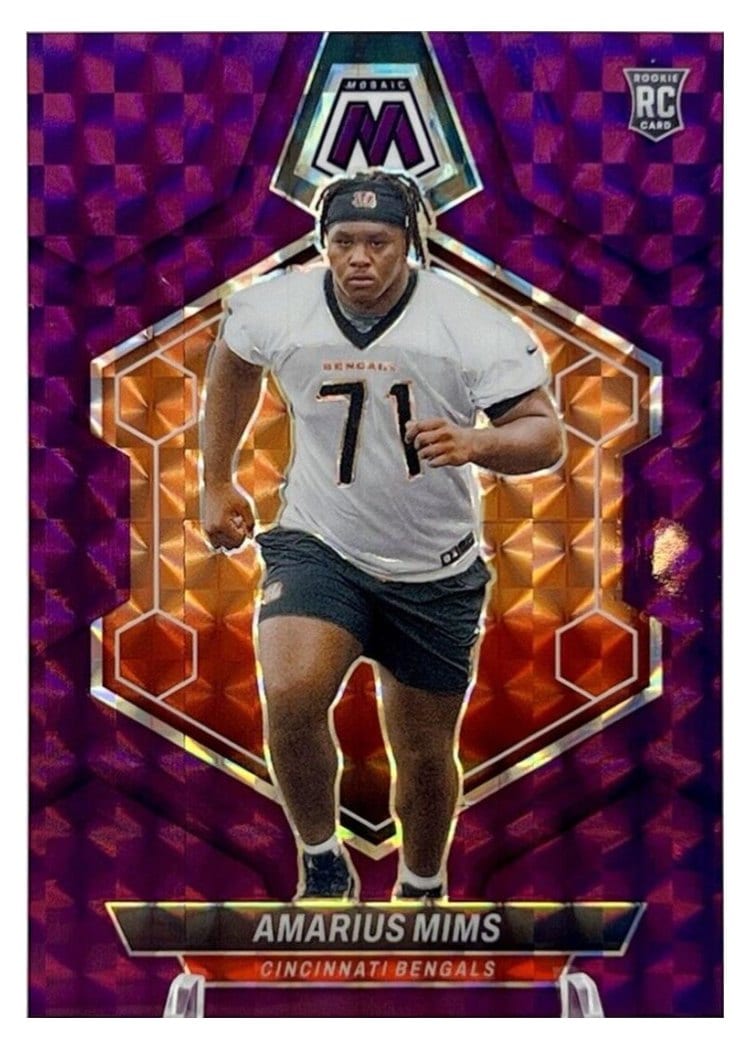 2024 Panini Mosaic Base Set Amarius Mims #318 card