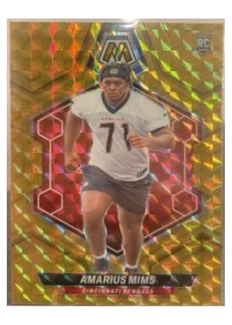 2024 Panini Mosaic Base Set Amarius Mims Gold #318