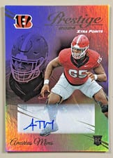 2024 Panini Prestige Xtra Points Signatures Premium Amarius Mims #318 card