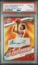 2023-24 Panini Contenders Optic Up and Coming Autographs Amen Thompson #UC-ATH card