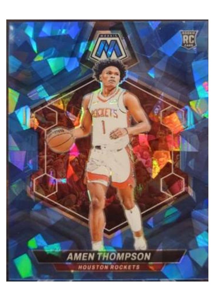 2023-24 Panini Mosaic Base Set Amen Thompson Ice #230 card