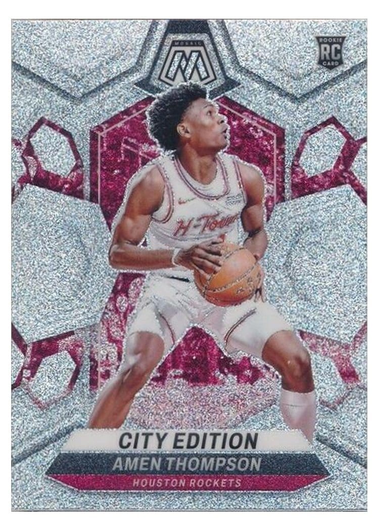 2023-24 Panini Mosaic Base Set Amen Thompson #281 card
