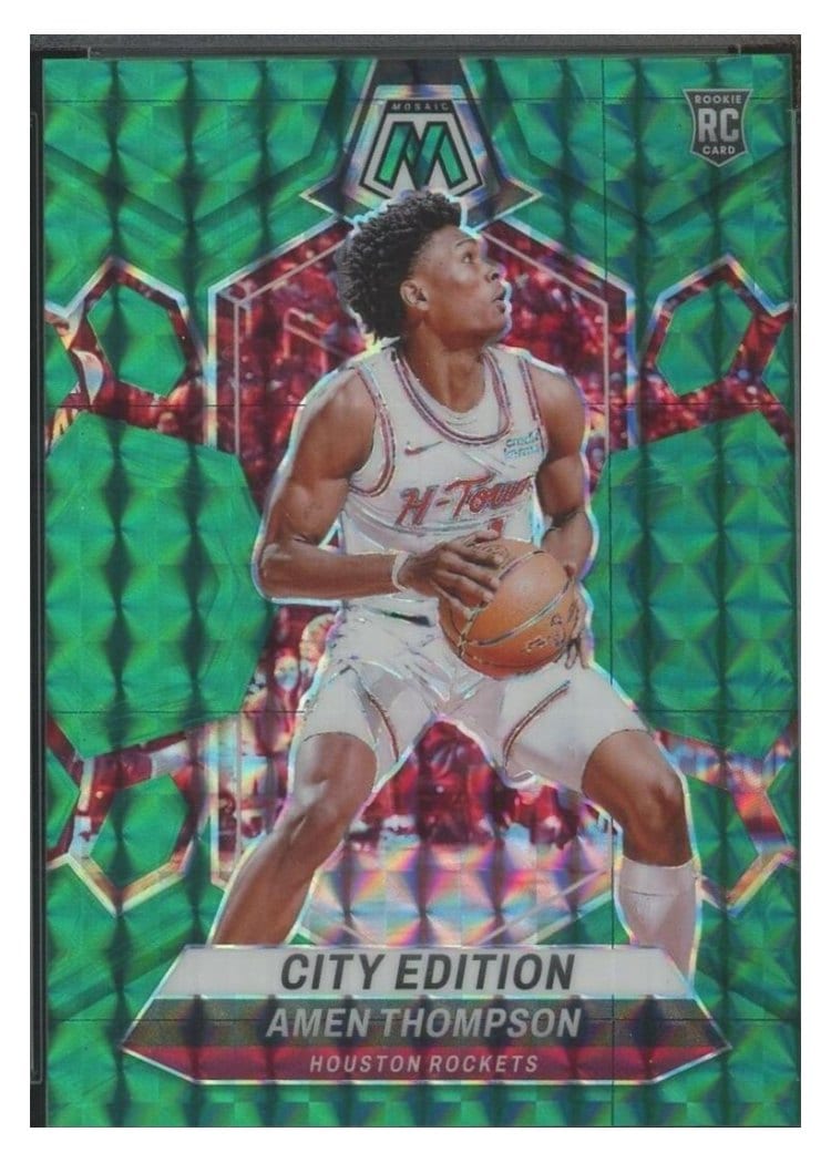2023-24 Panini Mosaic Base Set Amen Thompson #281 card