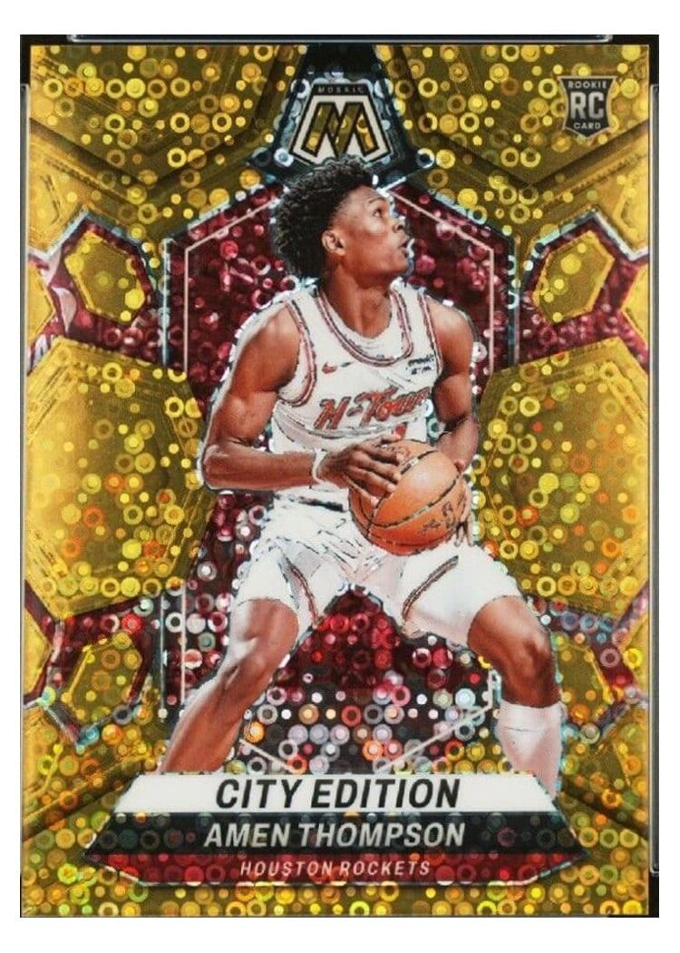2023-24 Panini Mosaic Base Set Amen Thompson #281 card