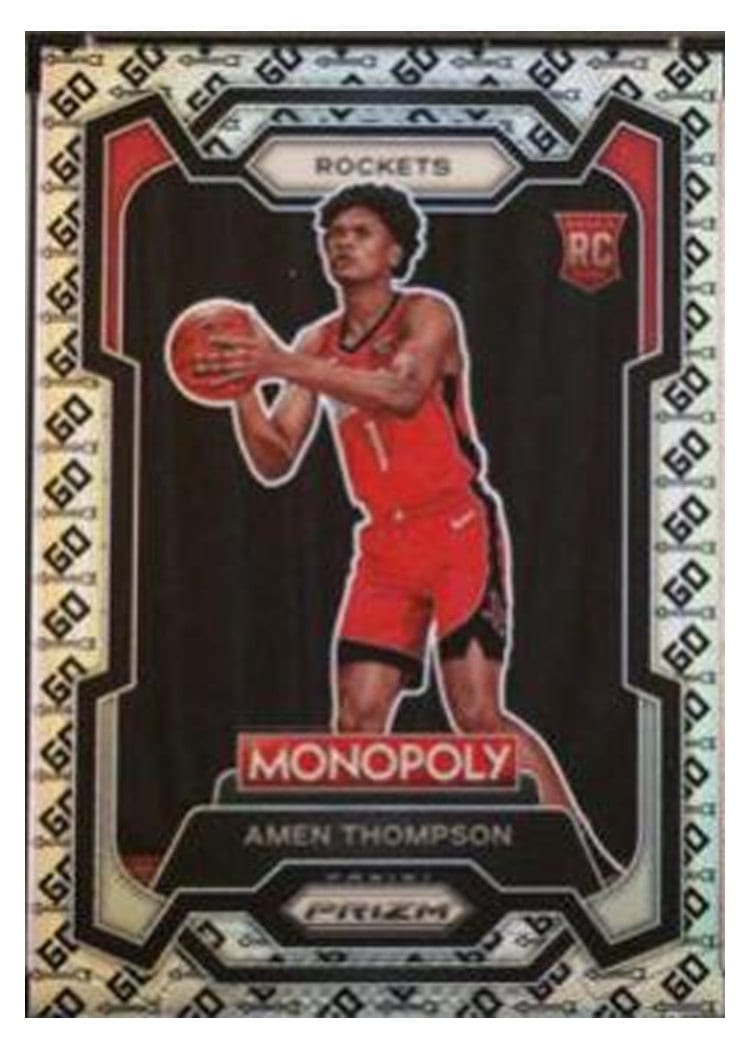 2023-24 Panini Prizm Monopoly Base Set Amen Thompson #33 card