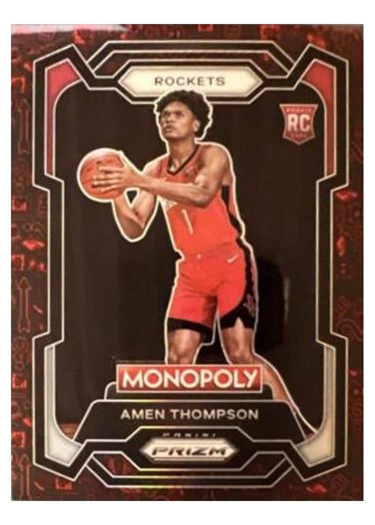 2023-24 Panini Prizm Monopoly Base Set Amen Thompson #33 card