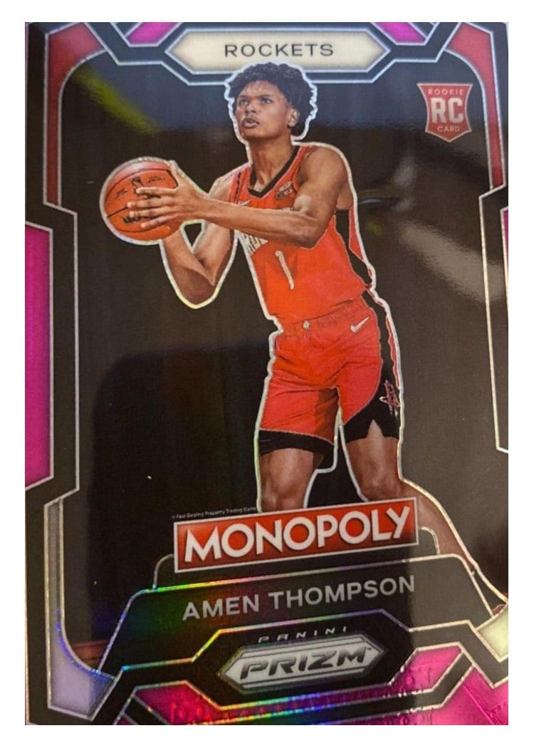 2023-24 Panini Prizm Monopoly Base Set Amen Thompson #33 card