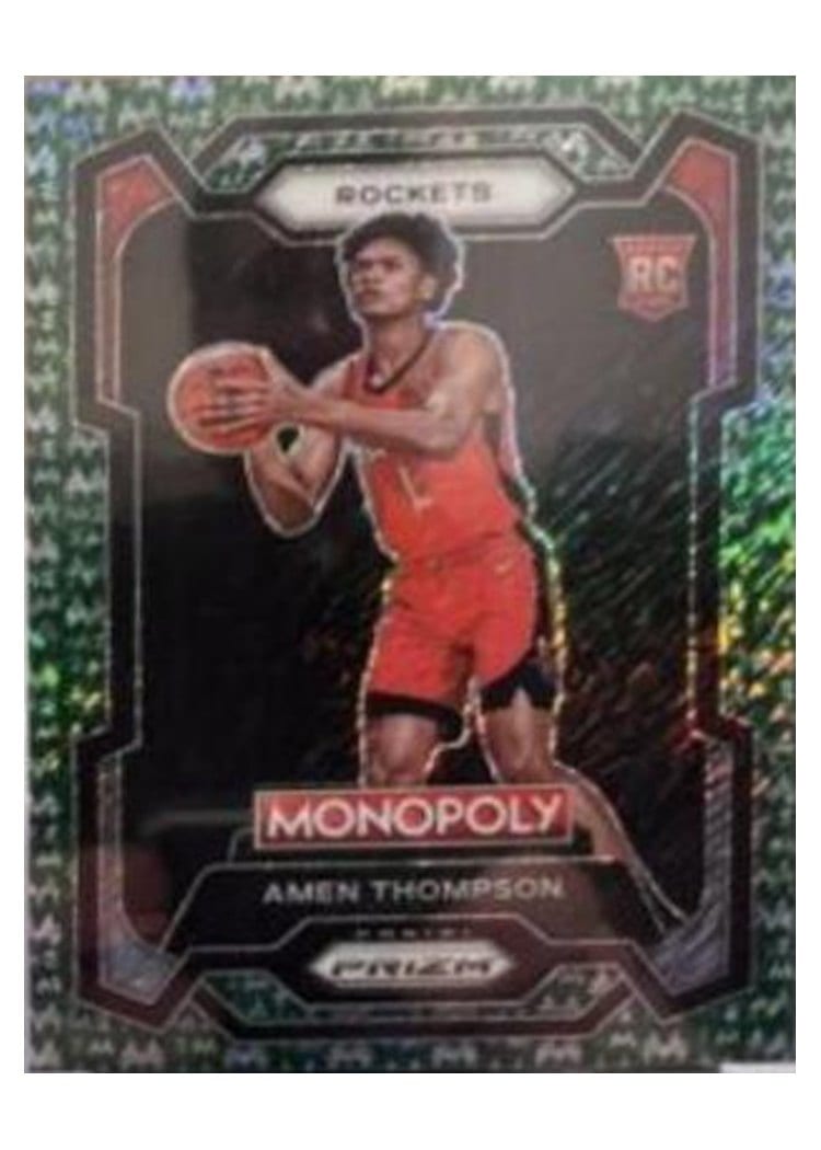 2023-24 Panini Prizm Monopoly Base Set Amen Thompson #33 card