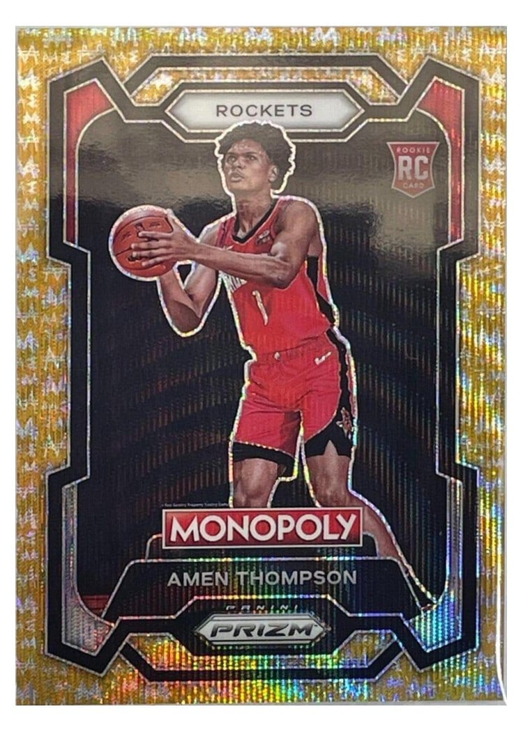 2023-24 Panini Prizm Monopoly Base Set Amen Thompson #33 card
