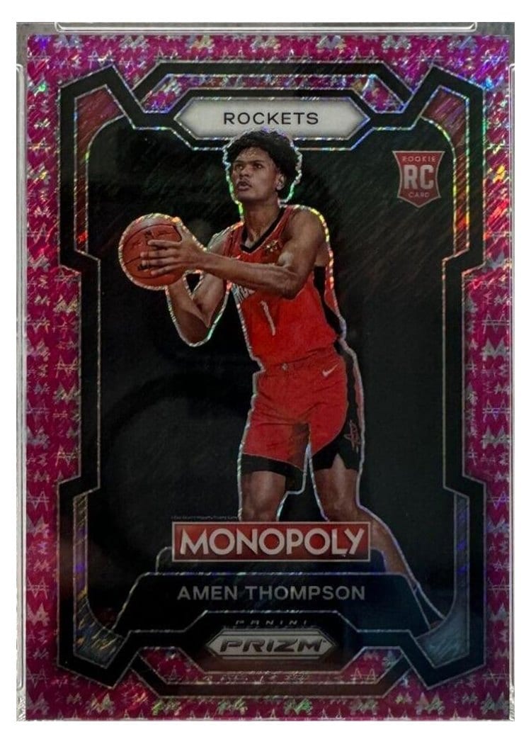 2023-24 Panini Prizm Monopoly Base Set Amen Thompson #33 card
