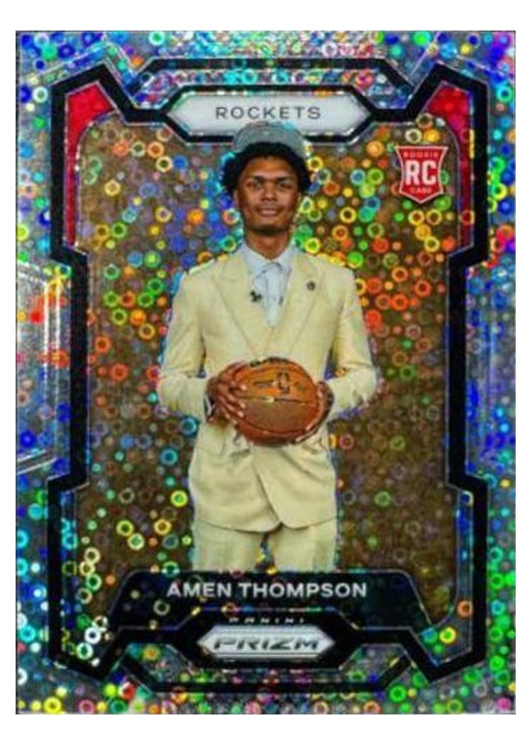 2023 Panini Prizm Amen Thompson Fast Break #150 card