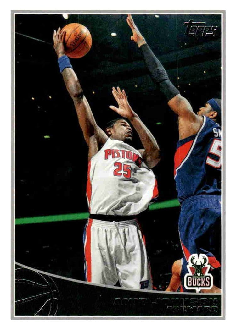 2009 Topps Amir Johnson #80 card