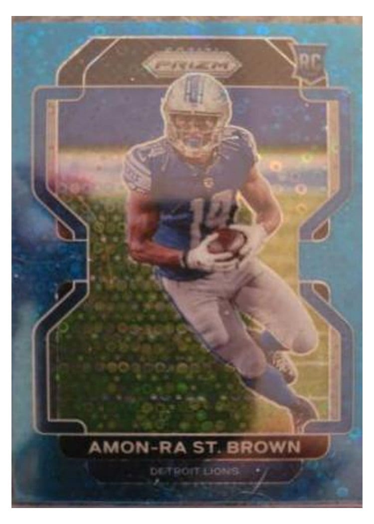 2021 Panini Prizm Amon Ra St. Brown #358 card