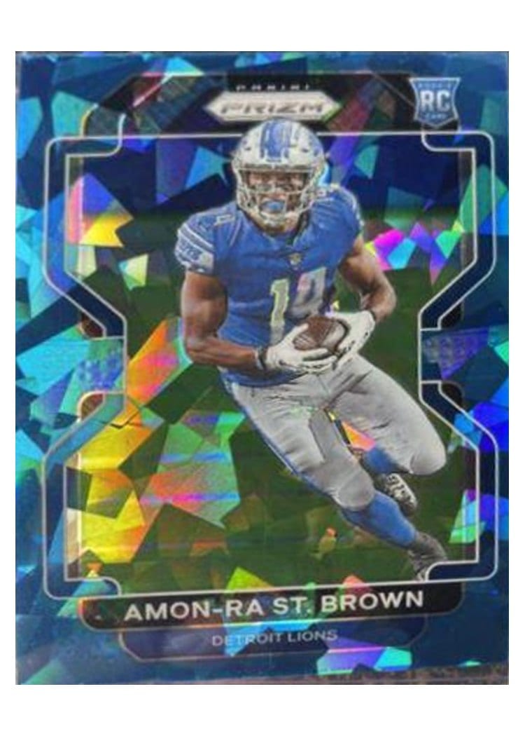 2021 Panini Prizm Amon Ra St. Brown #358 card