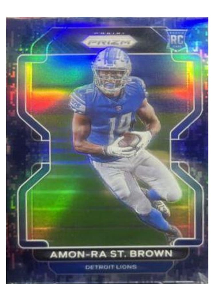 2021 Panini Prizm Amon Ra St. Brown #358 card