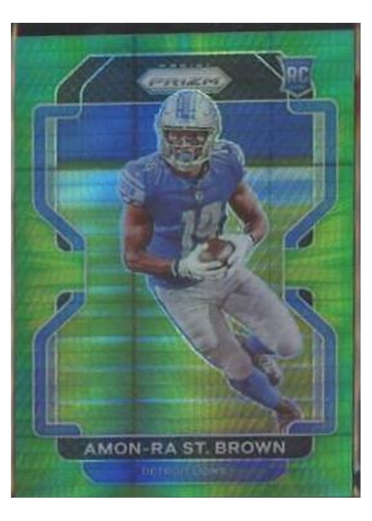 2021 Panini Prizm Amon Ra St. Brown #358 card