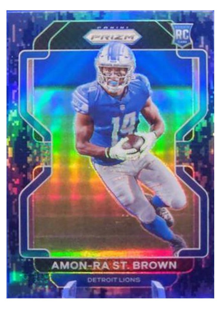 2021 Panini Prizm Amon Ra St. Brown #358 card