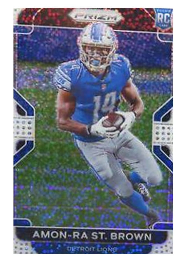2021 Panini Prizm Amon Ra St. Brown #358 card