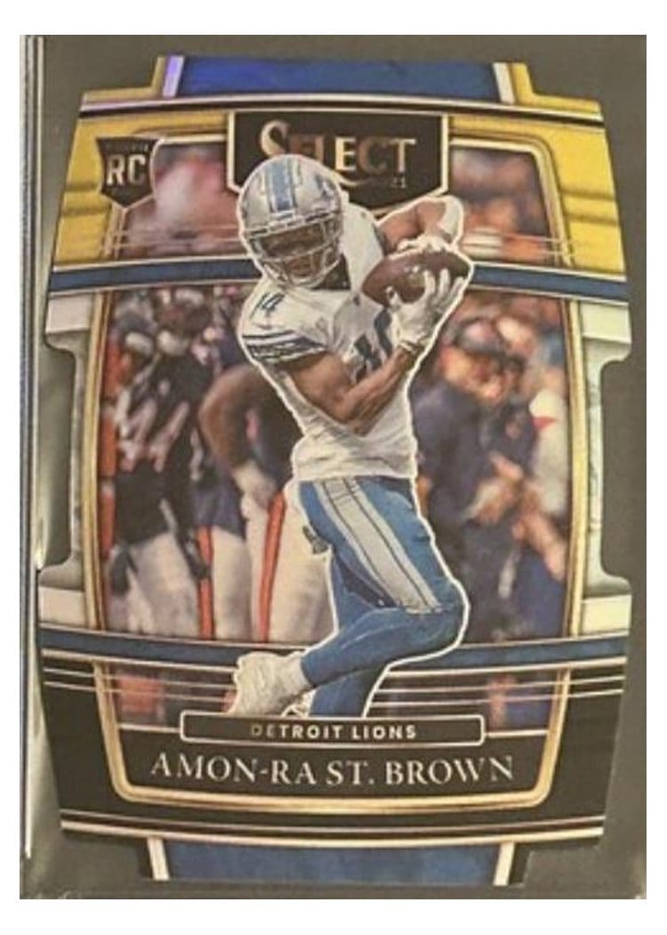 2021 Panini Select Amon Ra St. Brown #73 card