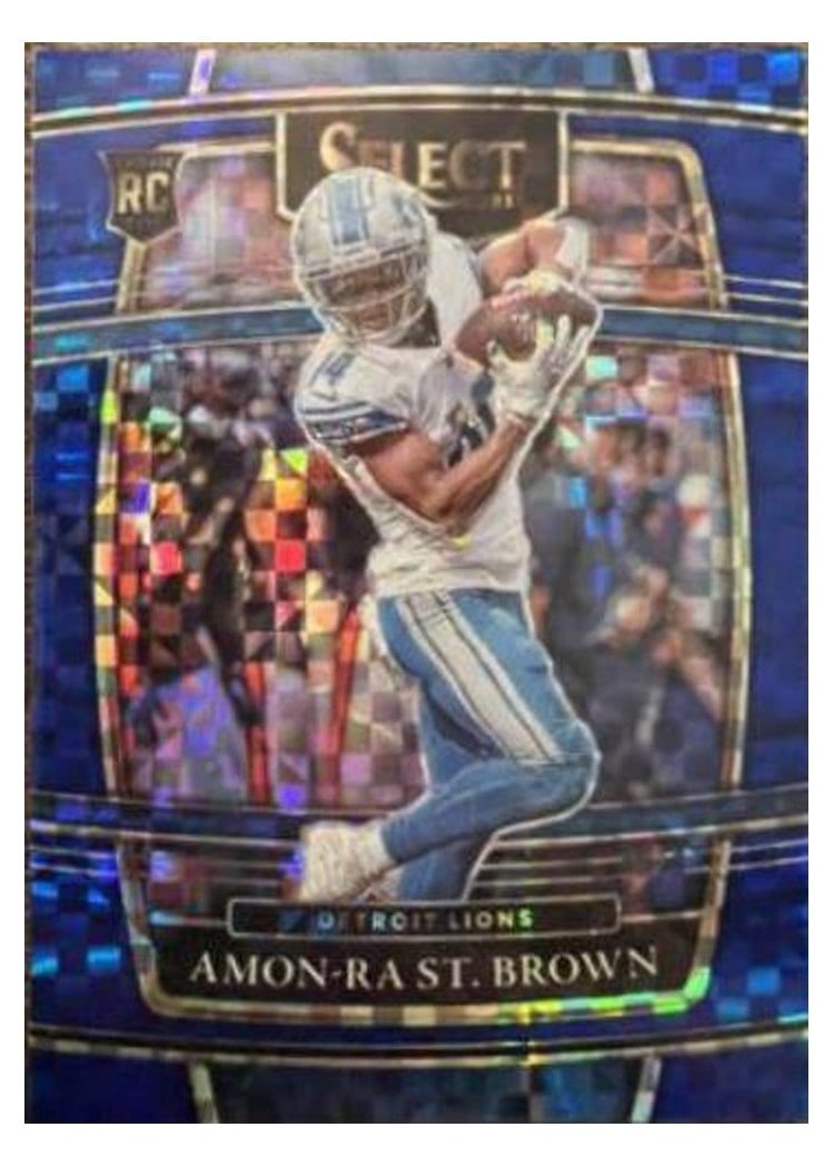 2021 Panini Select Amon Ra St. Brown #73 card