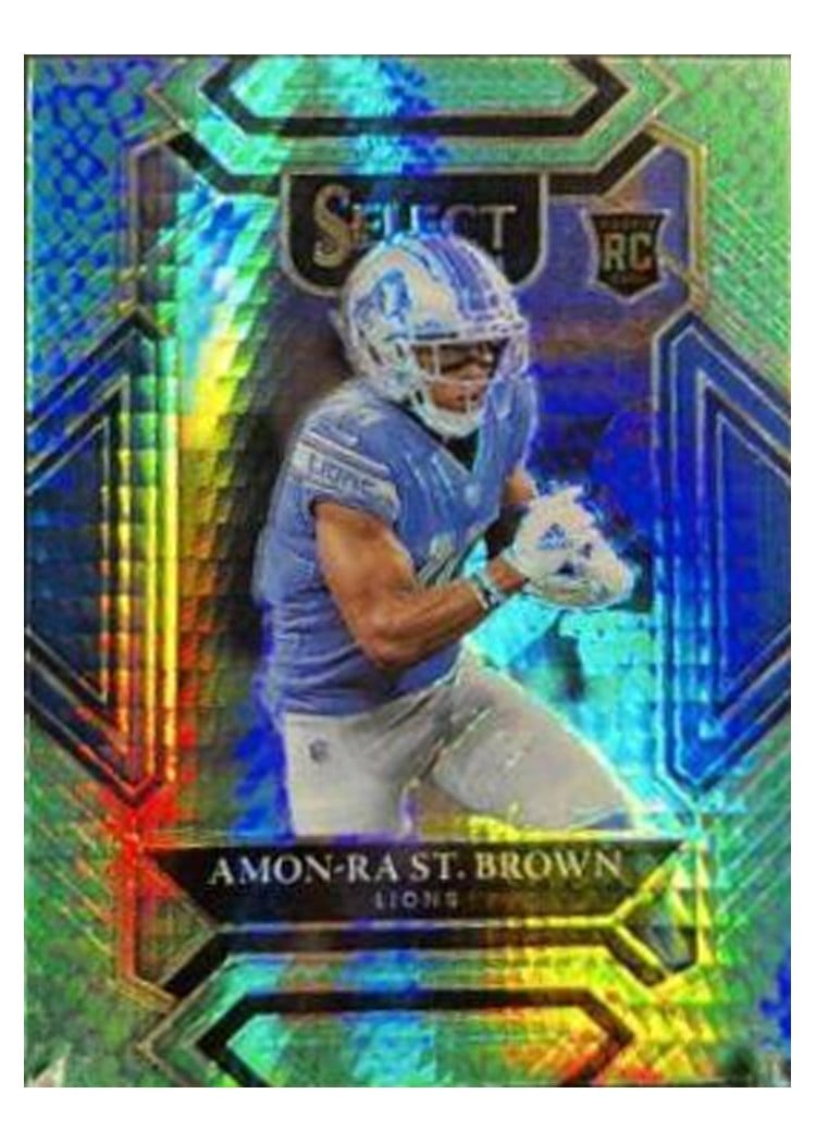 2021 Panini Select Amon Ra St. Brown #73 card