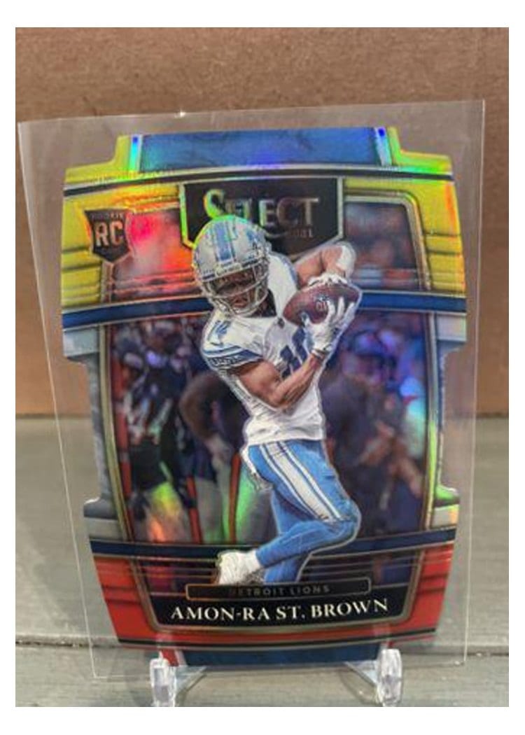 2021 Panini Select Amon Ra St. Brown #73 card