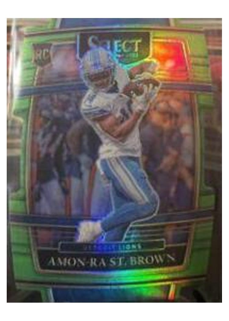 2021 Panini Select Amon Ra St. Brown #73 card