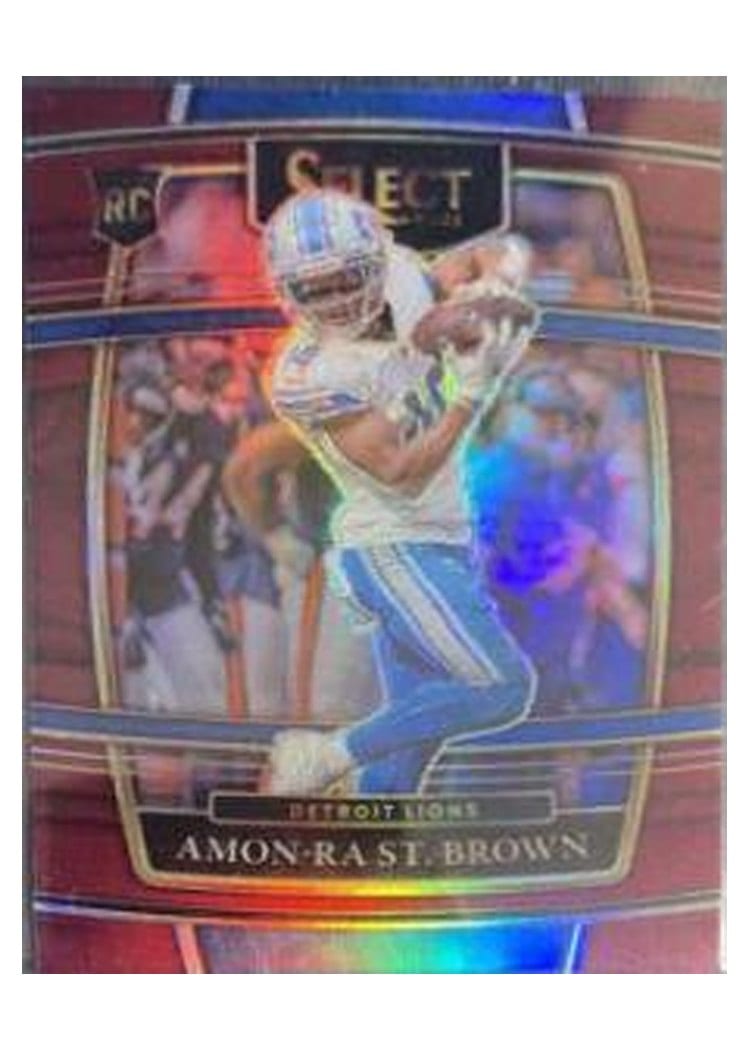 2021 Panini Select Amon Ra St. Brown #73 card
