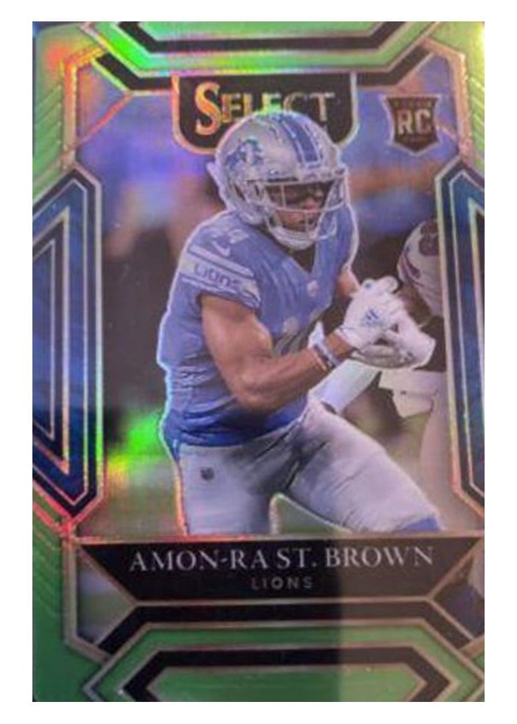 2021 Panini Select Amon Ra St. Brown #73 card